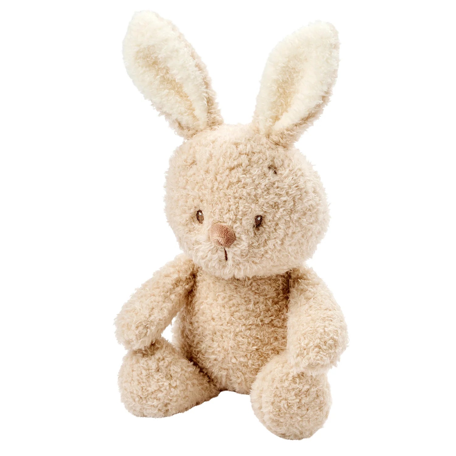TEDDY Baby Plush Bunny – 25 cm – Soft Baby Cuddle Toy – Beige