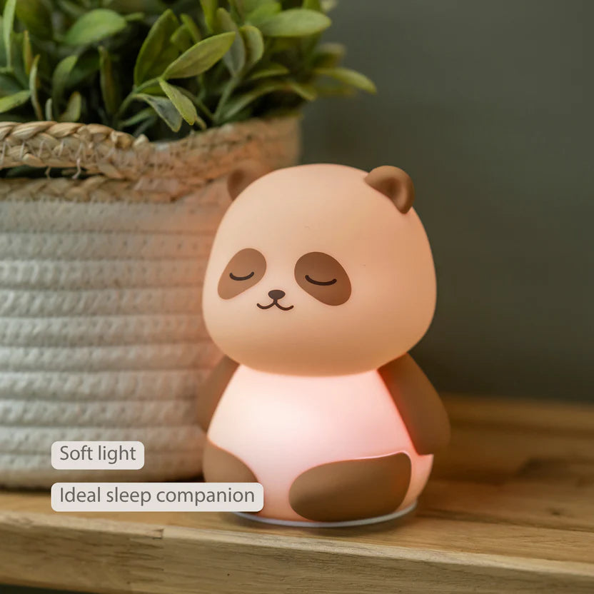 Baby Night Light Panda - 12 cm - Baby Gift - Beige
