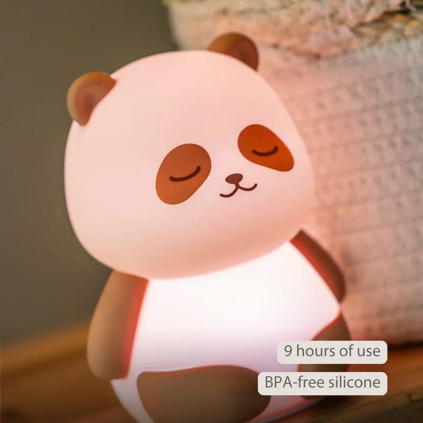 Baby Night Light Panda - 12 cm - Baby Gift - Beige
