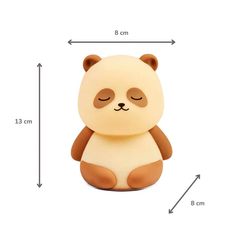 Baby Night Light Panda - 12 cm - Baby Gift - Beige