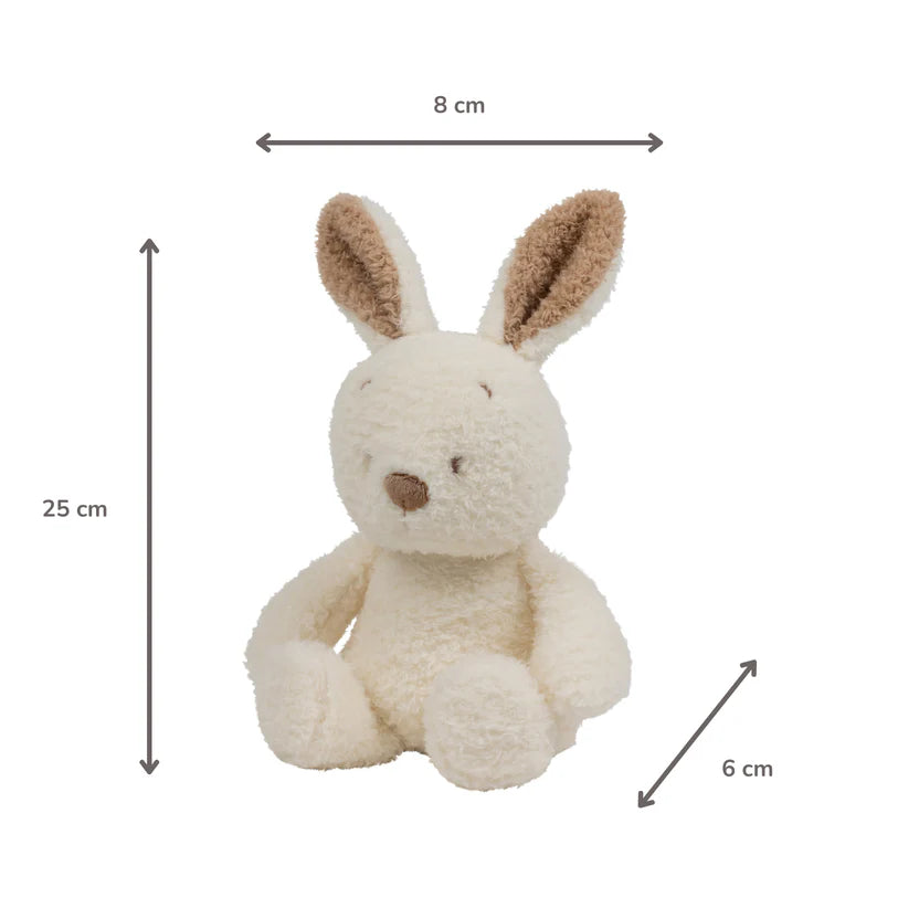 TEDDY Baby Night Light Bunny – 25 cm – Soft Baby Plush – Beige