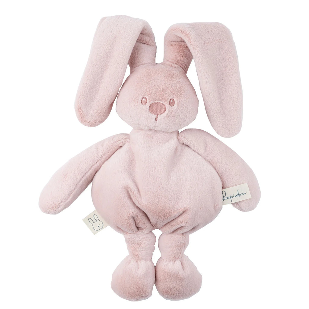 Lapidou Cuddly Rabbit - 30 cm - Soft Baby Plush - Powder Pink