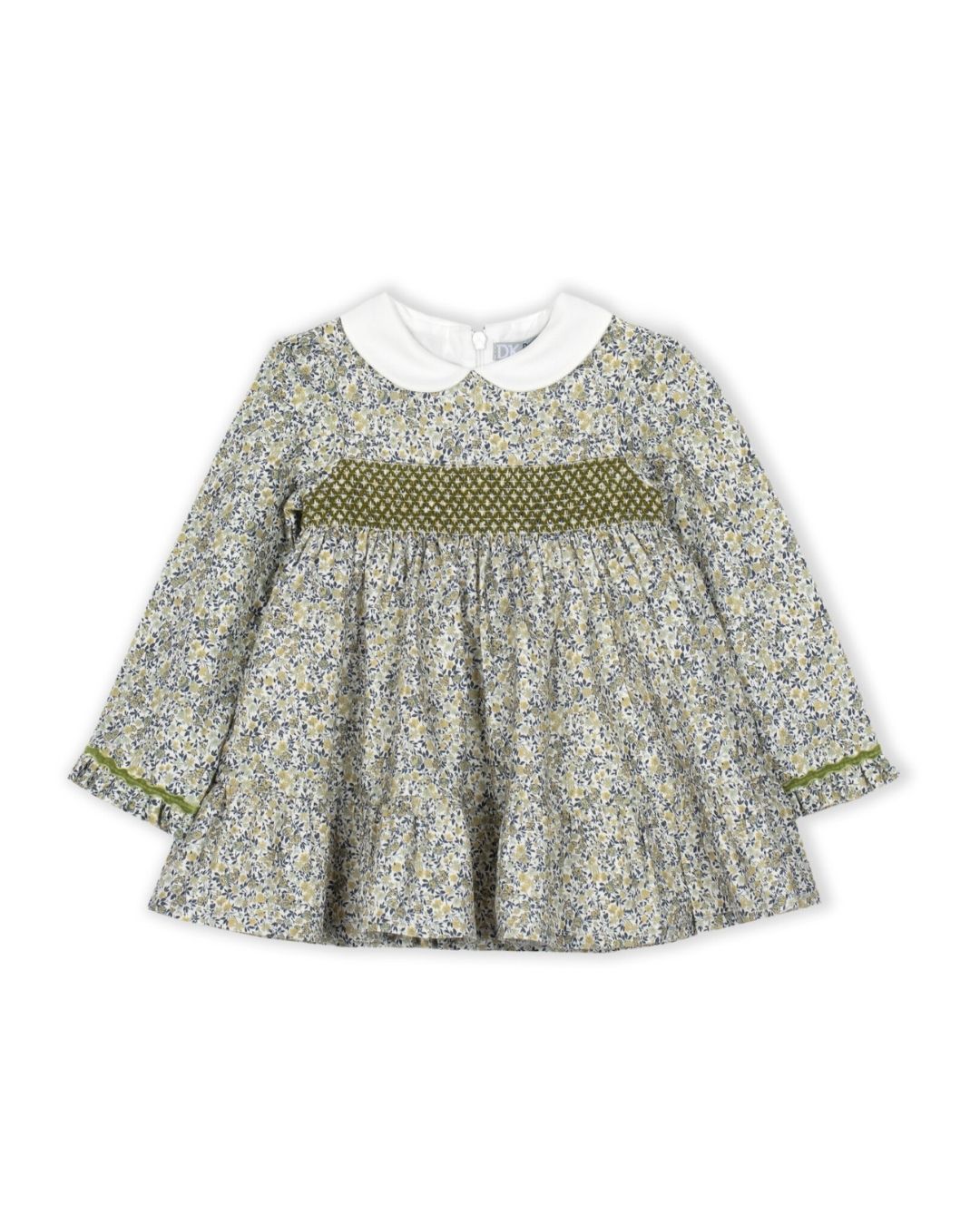 Vestido Ninã verde oliva