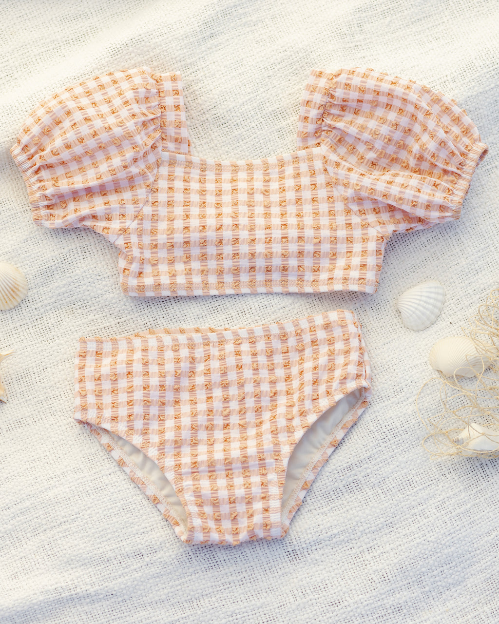 ZIPPY TWO-PIECE || MELON CHECK