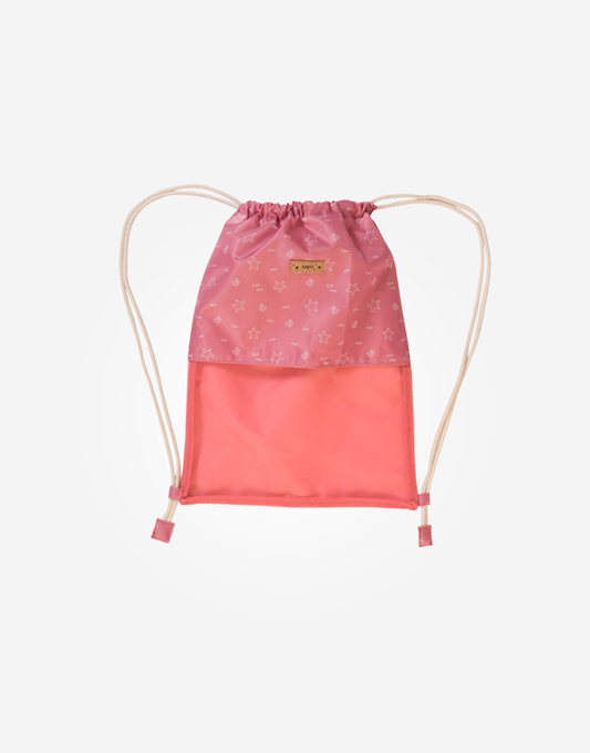 Mochila saco antiarena, Rosa