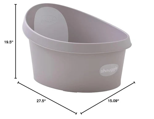 Shnuggle   Toddler   Bath   Tub-  Cookies & Cream
