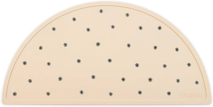 Silicone Place Mat Black Daisy