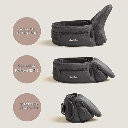 Itzy Hold & Fold™ Hip Seat Baby Carrier