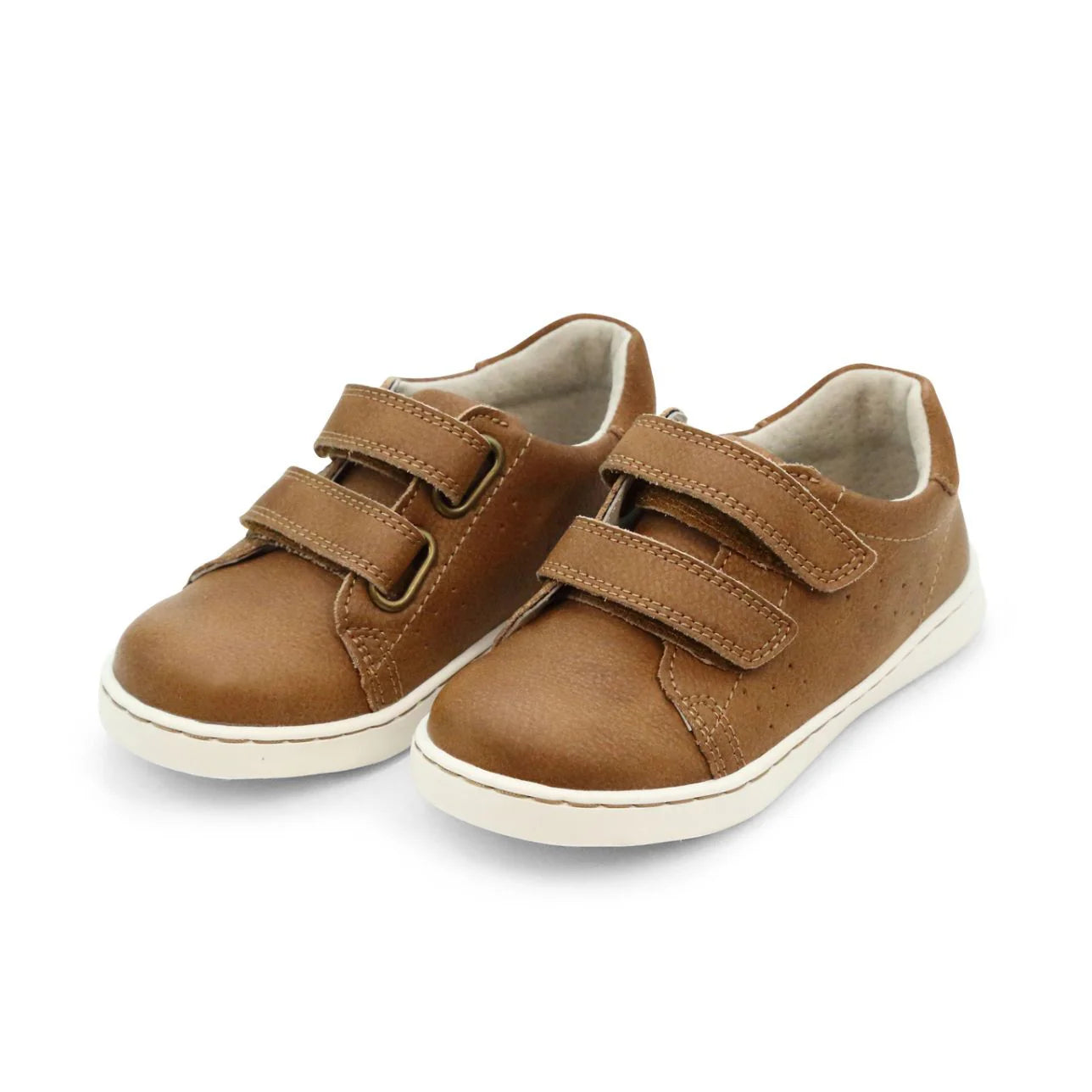 Kyle Double Velcro Sneaker-Chestnut