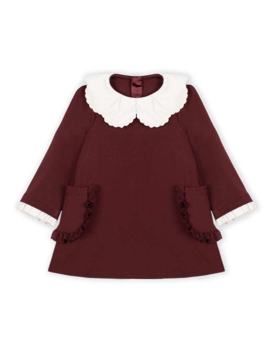 Vestido Ninã Bordeaux