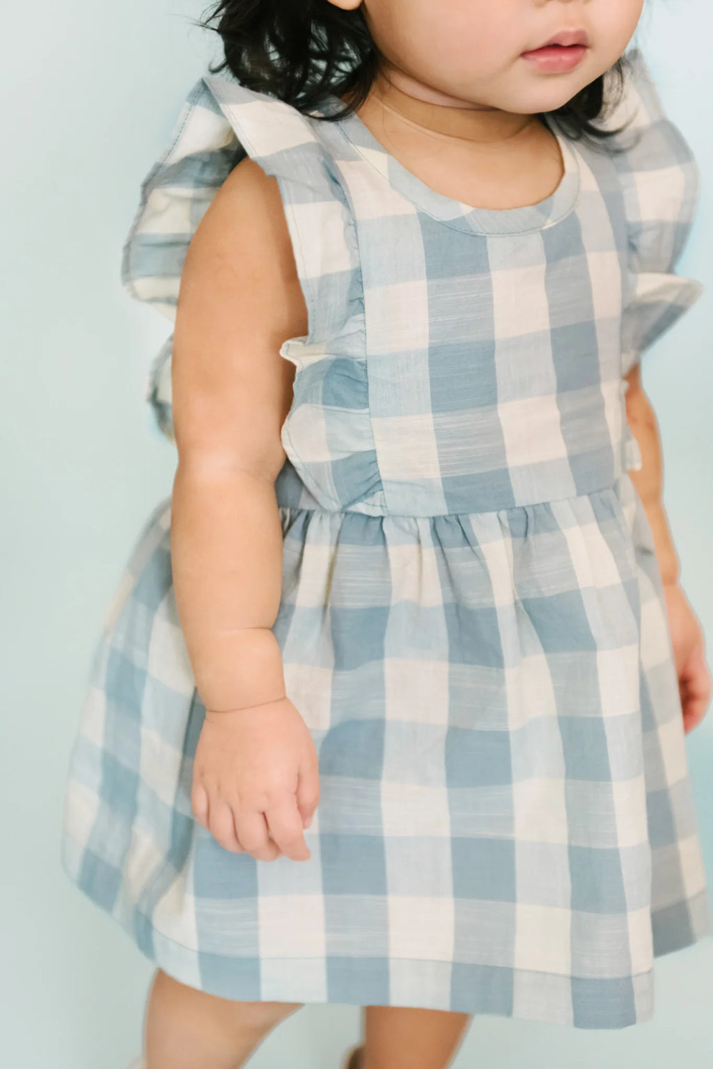 Checkmate Flutter Dress Pond