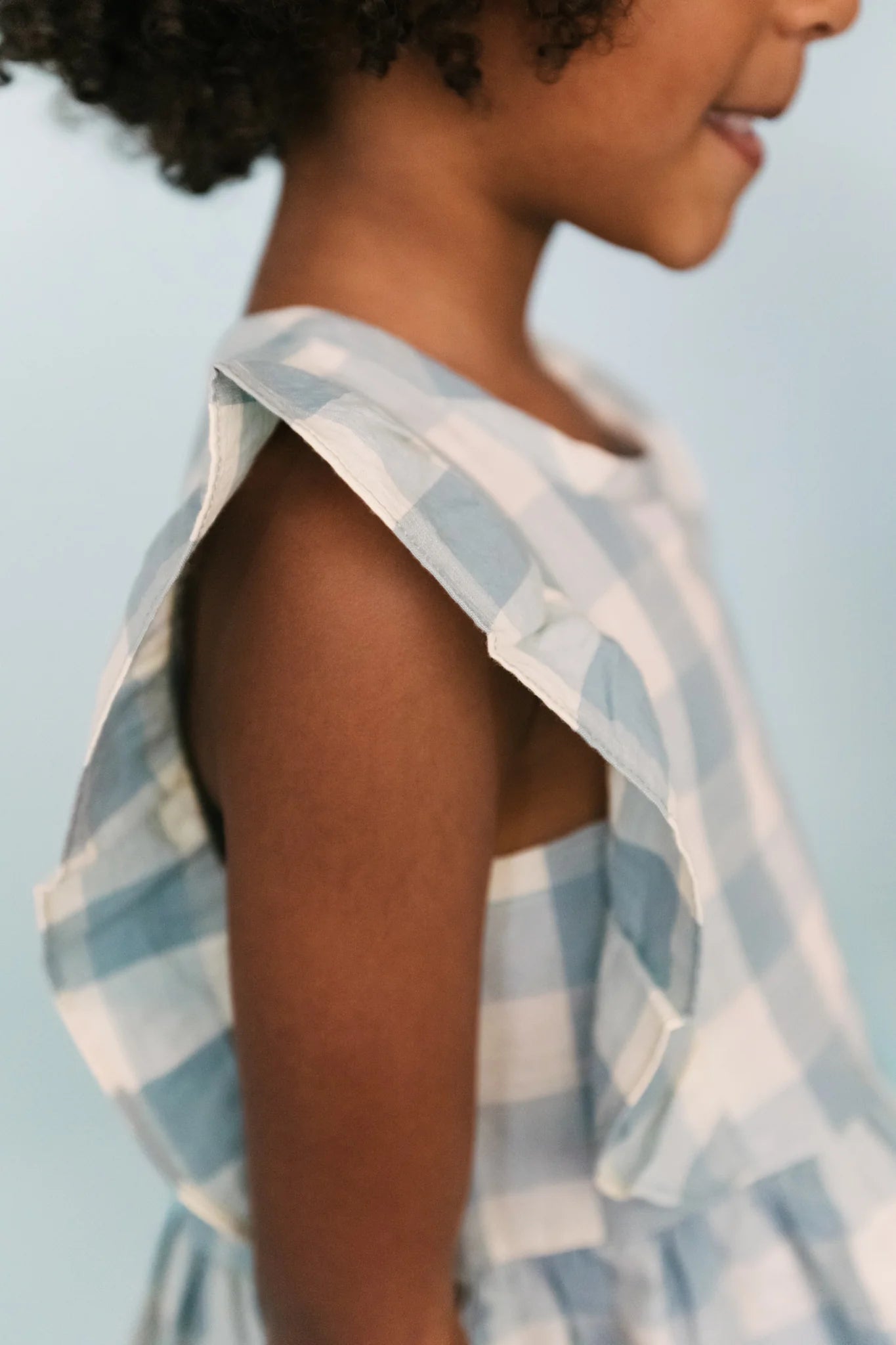 Checkmate Flutter Dress Pond