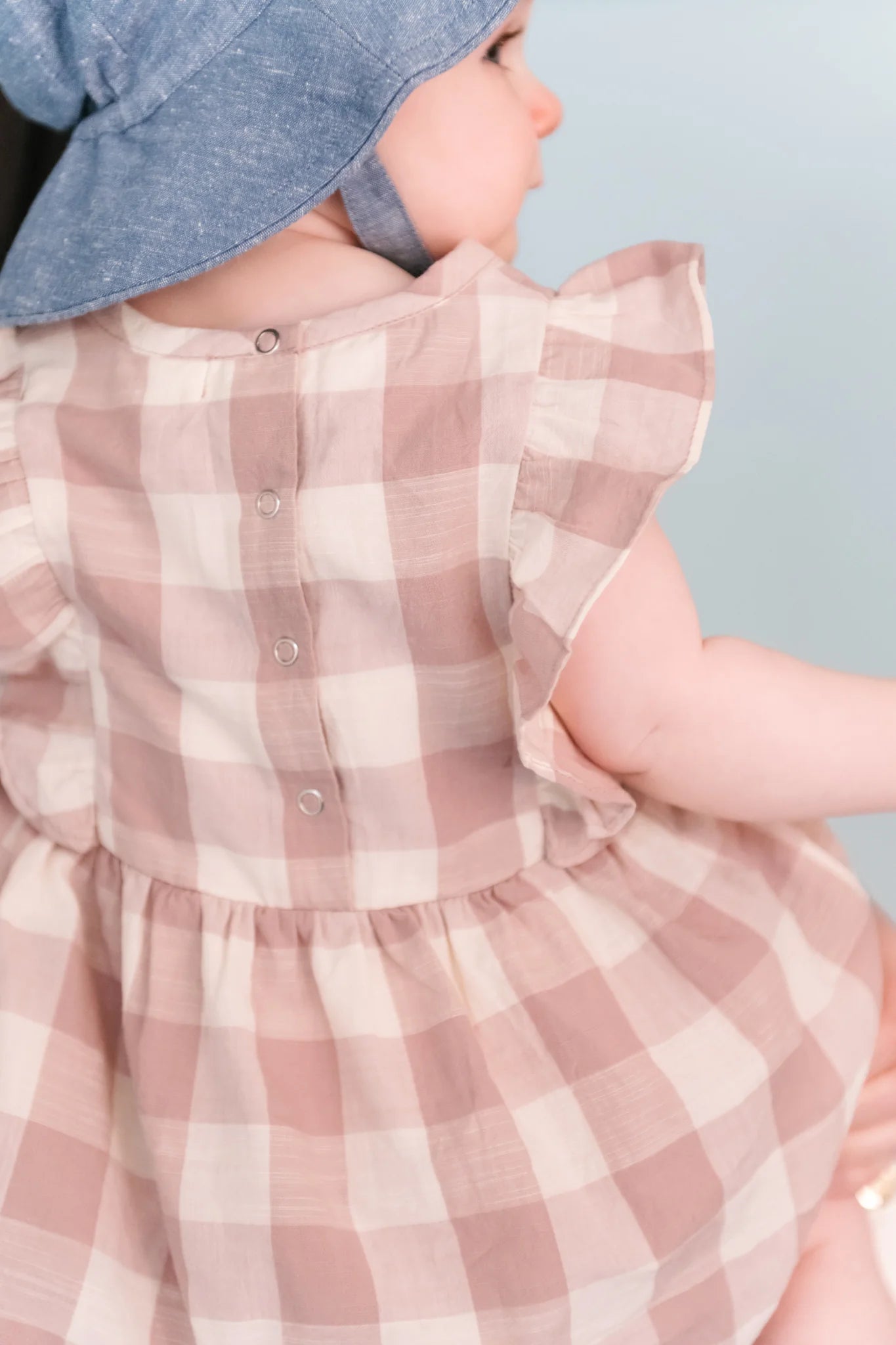 Checkmate Flutter Dress Iris