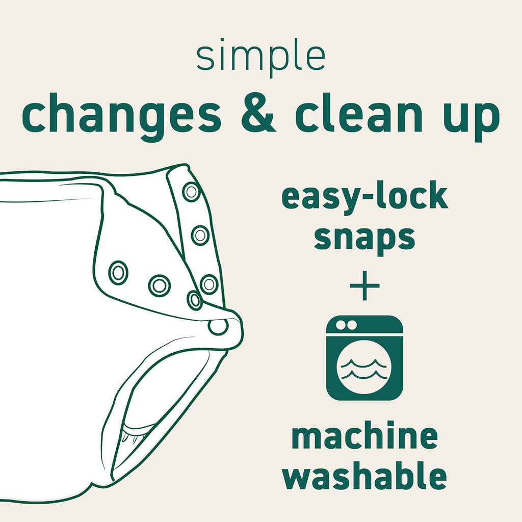 Eco Snap Swim Diaper-Coral