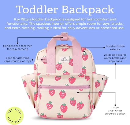 Itzy Bitzy Bag™ Toddler Daycare Backpack