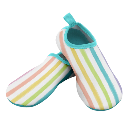 Water Socks- Rainbow Stripe