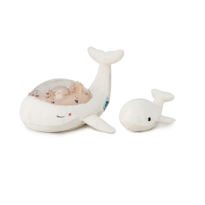 Tranquil Whale Family - White