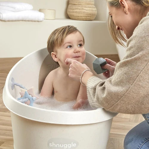 Shnuggle   Toddler   Bath   Tub-  Cookies & Cream