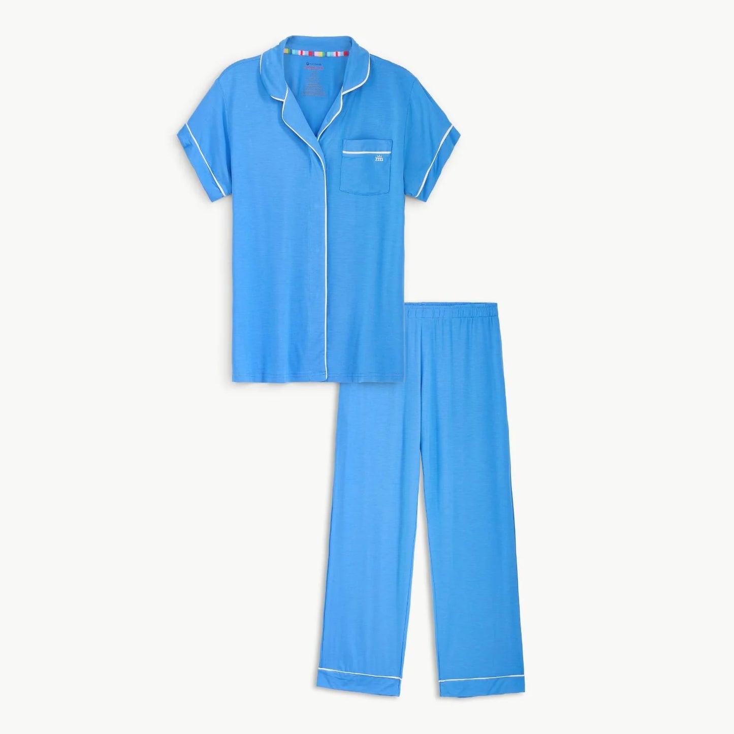 Women's seaport blue modal magnetic Pajama