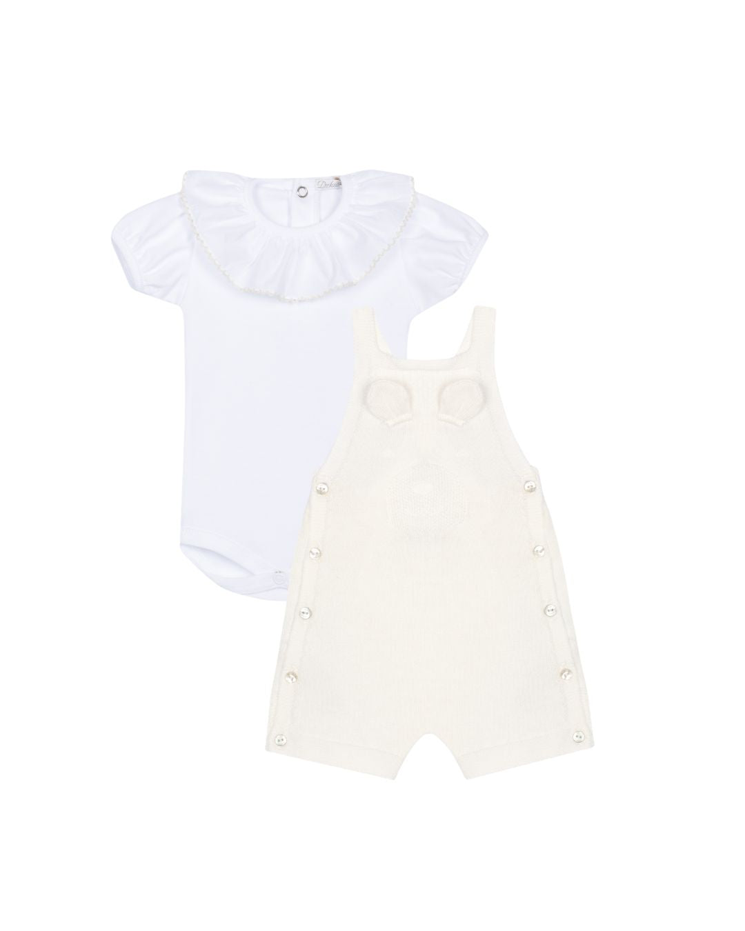 Baby Knit Overall Set