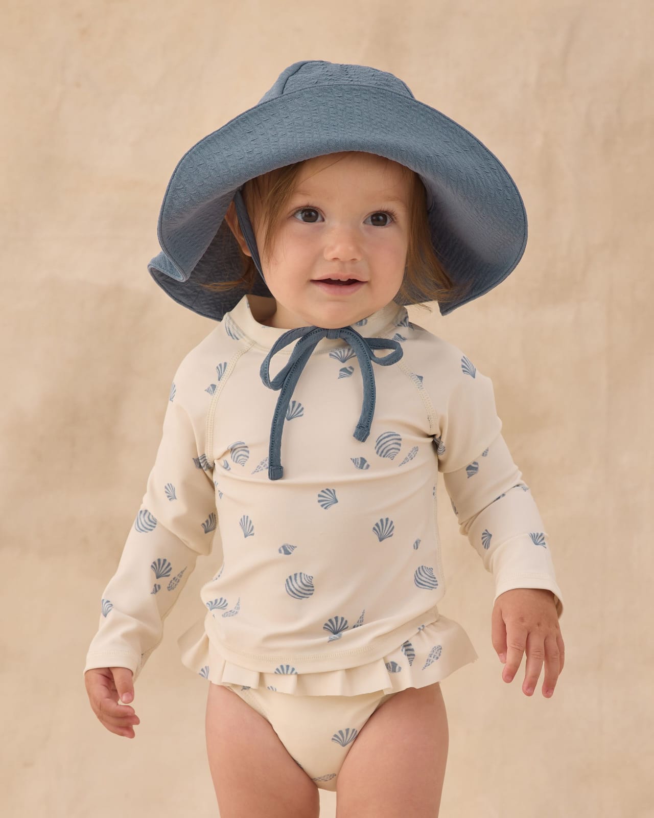 RASHGUARD GIRLS SET || SEASHELLS