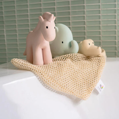 Marshmallow Soft Organic Natural Rubber Rattles, Bath Toys & Teethers