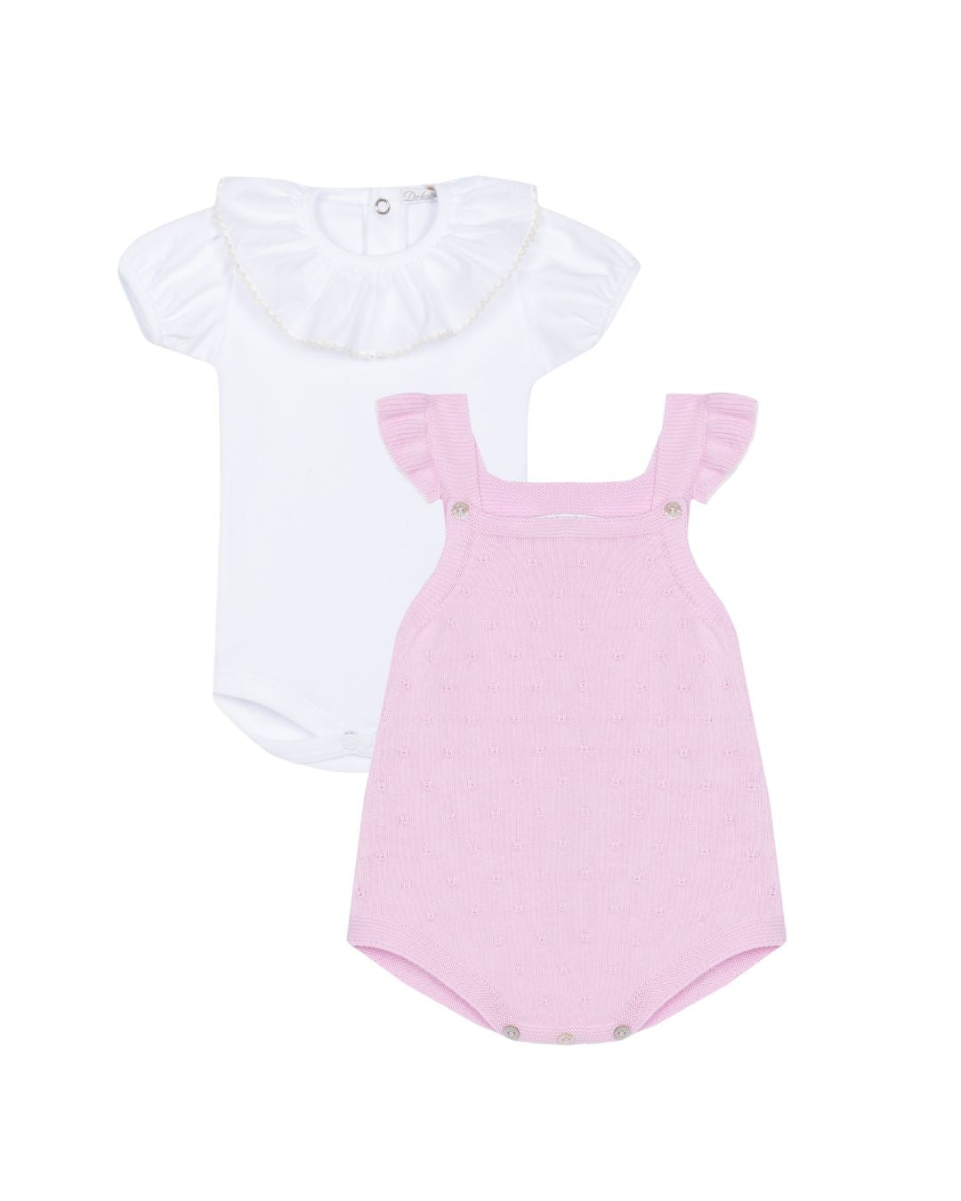 Romper Set Rosa Lilas II Body Crú