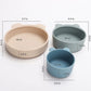 Ali+Oli 3pc Stackable Snack Bowl Set -Blue Horizon