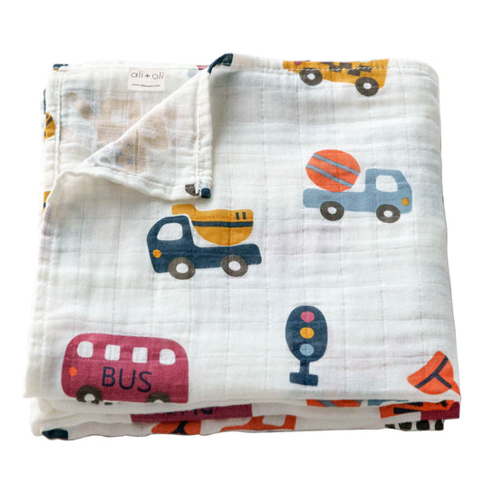 Muslin Swaddle Blanket Transport