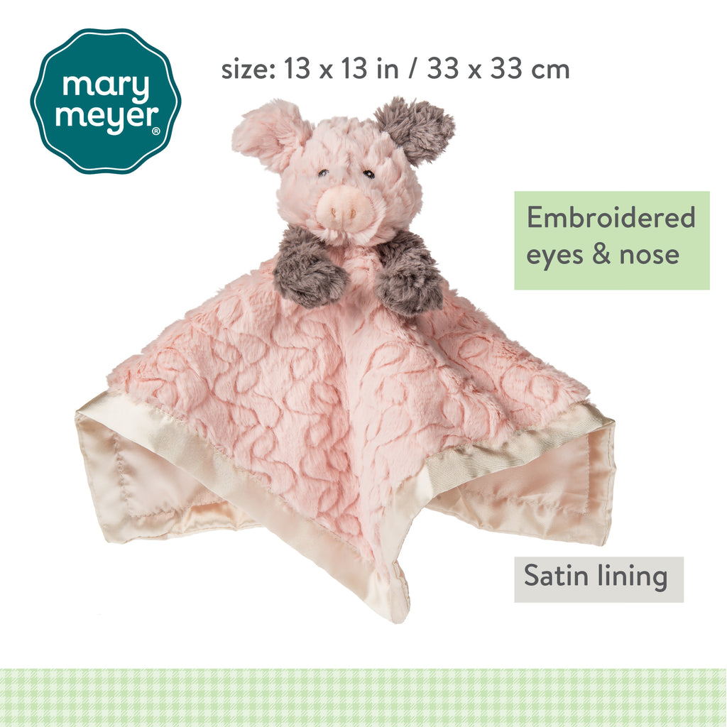 Putty Nursery Piglet Character Blanket – 13×13