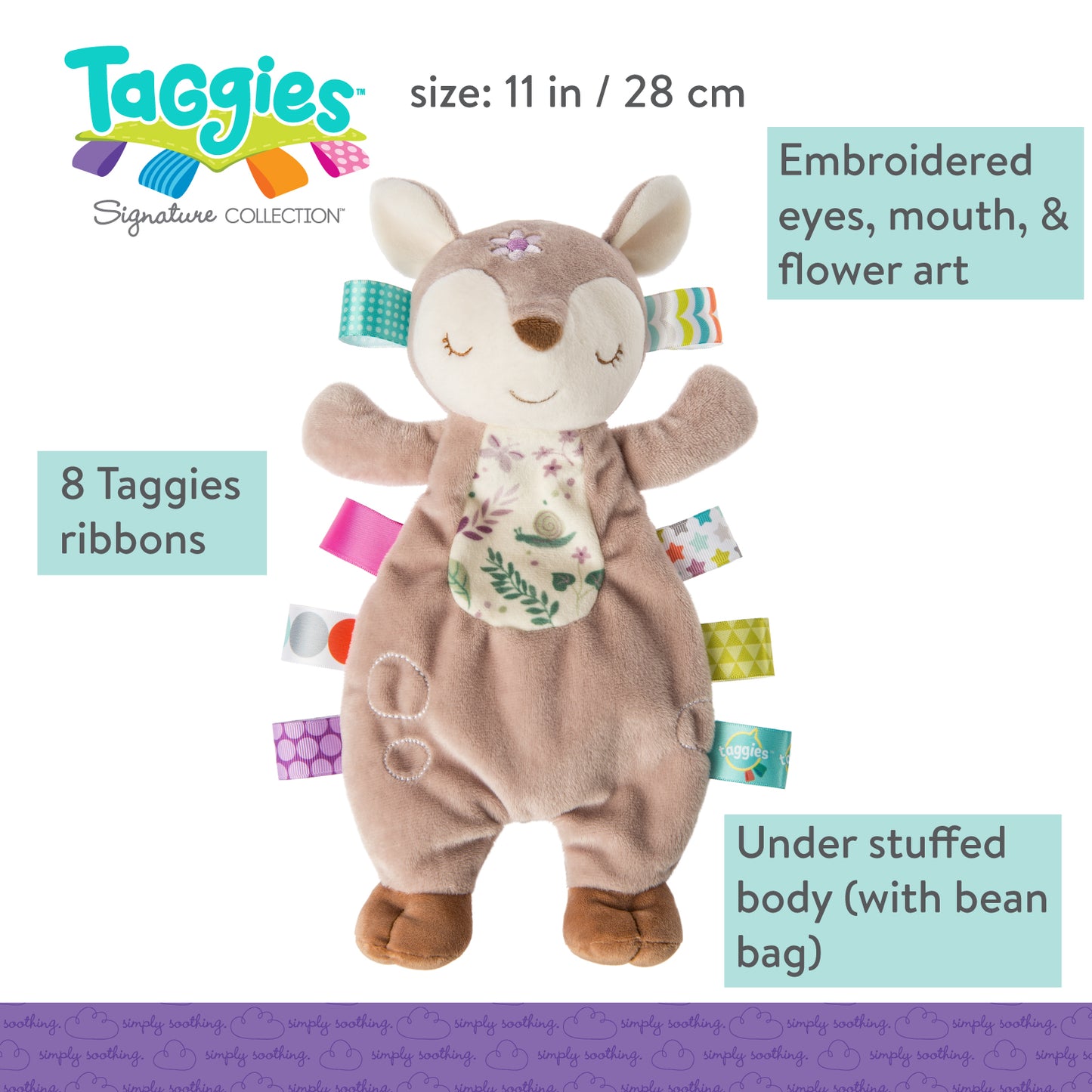 Taggies Flora Fawn Lovey – 11