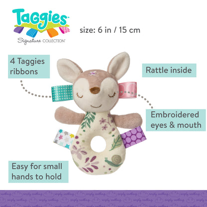 Taggies Flora Fawn Rattle – 6