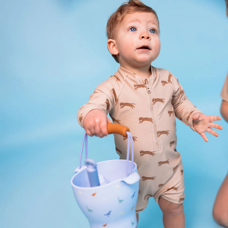 Roamer | Brown UV Swimsuit Boys