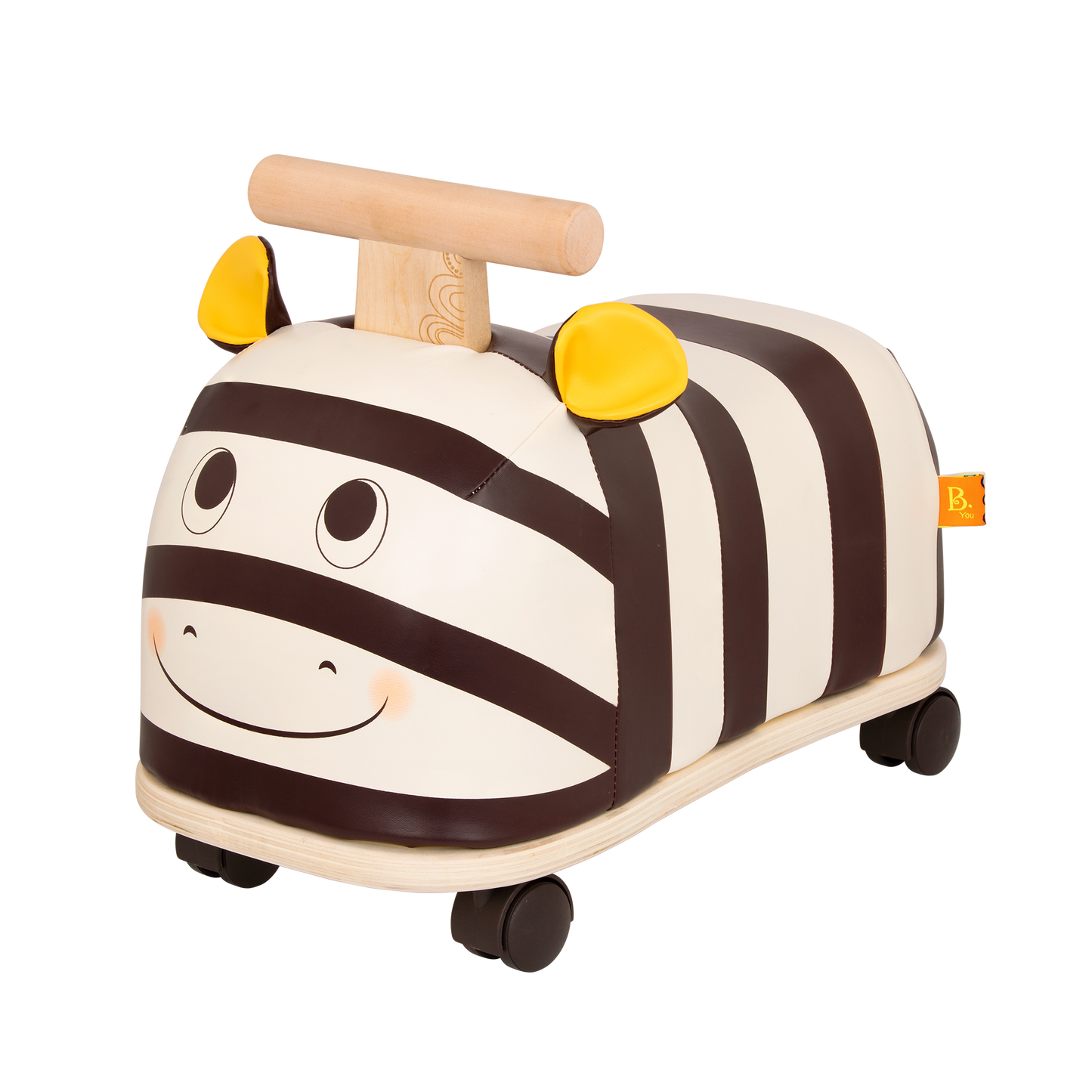 Wooden Zebra Ride-On Zippity