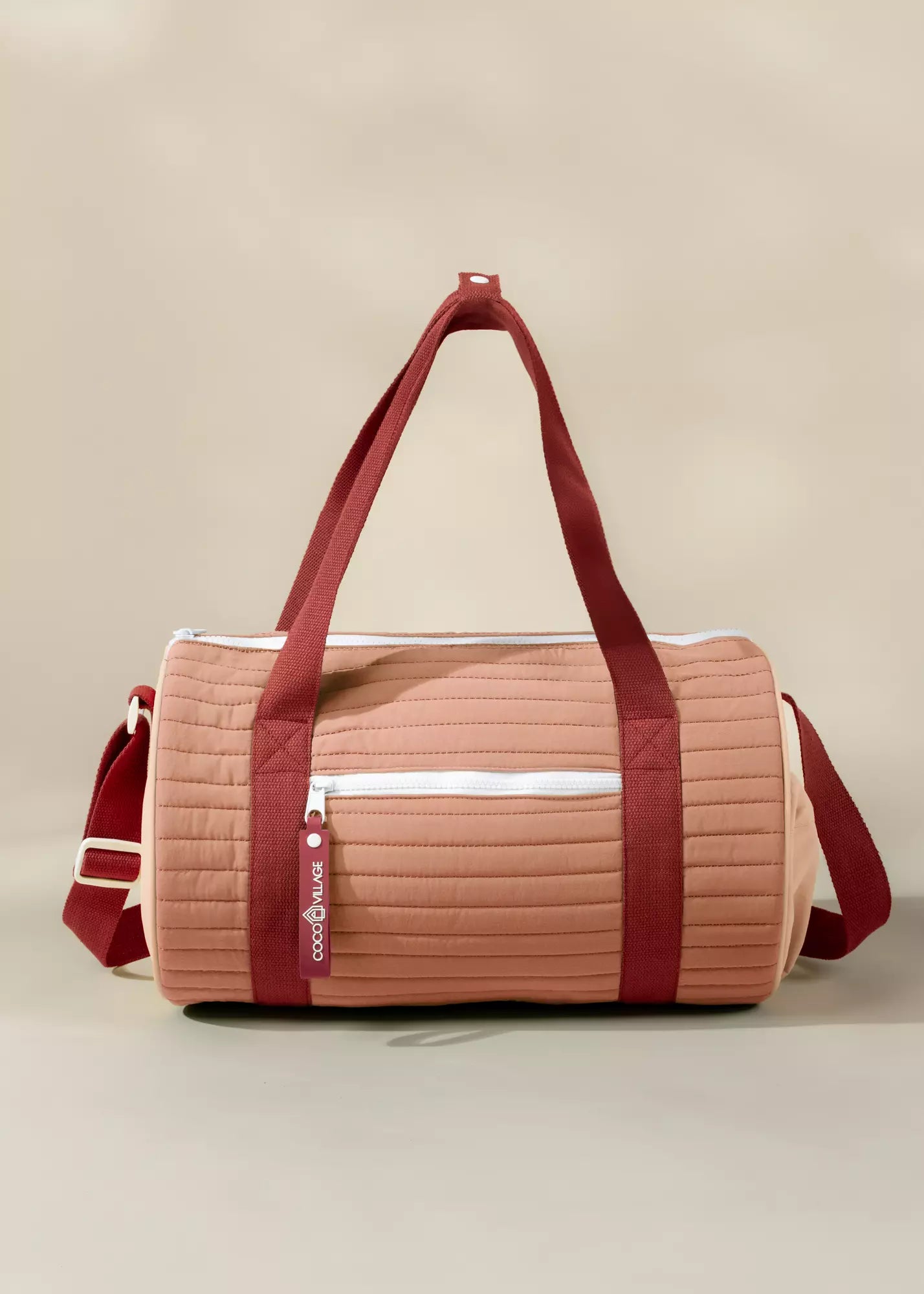 Washable Nylon Duffle Bag - Blushfield