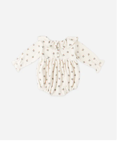 Wendy's romper || holly berry