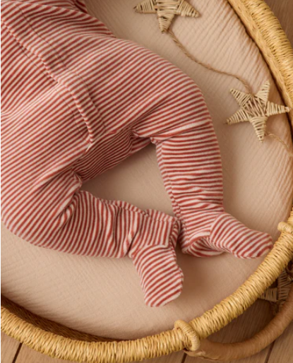 Hidden Footie || Candy Stripe