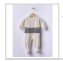 Babygrow knitted in cotton | NAVY CODE Graystone