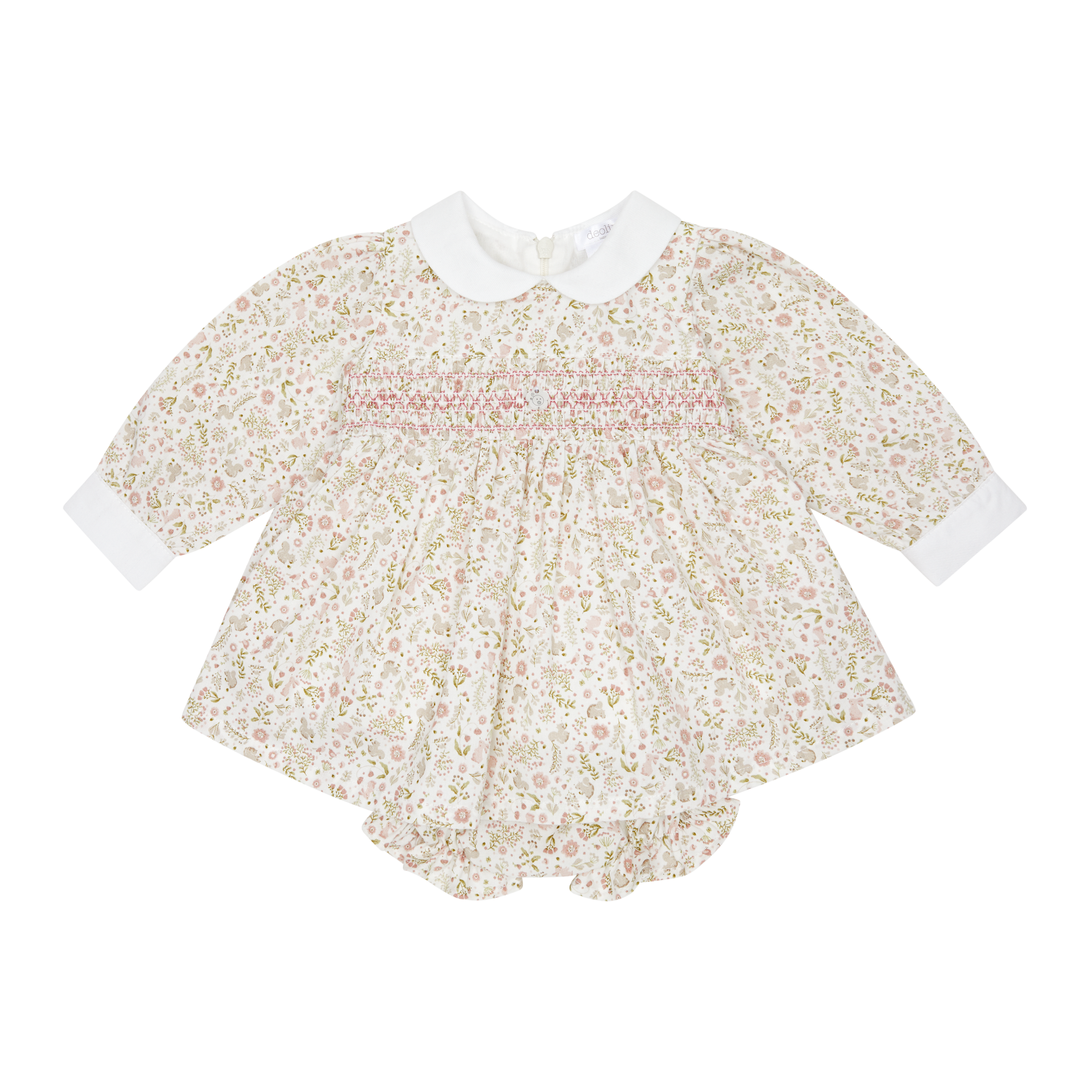 Floral smocked dress