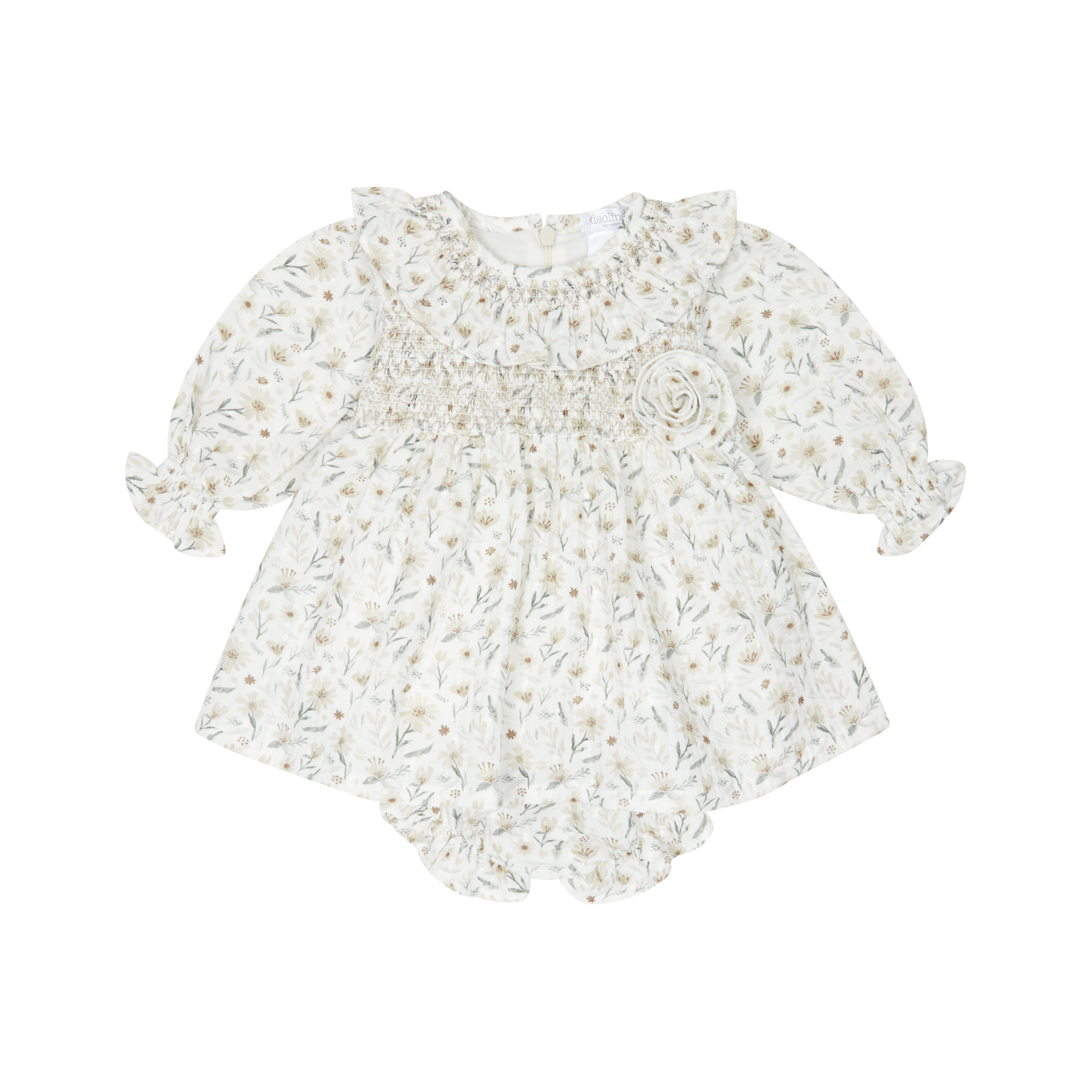 Ivory Dress and Bloomers