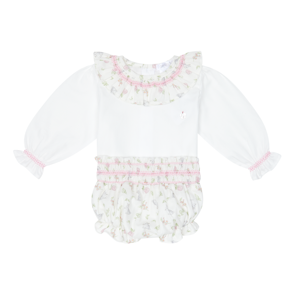 Bunnie Rabbit Print Jam Pants Set