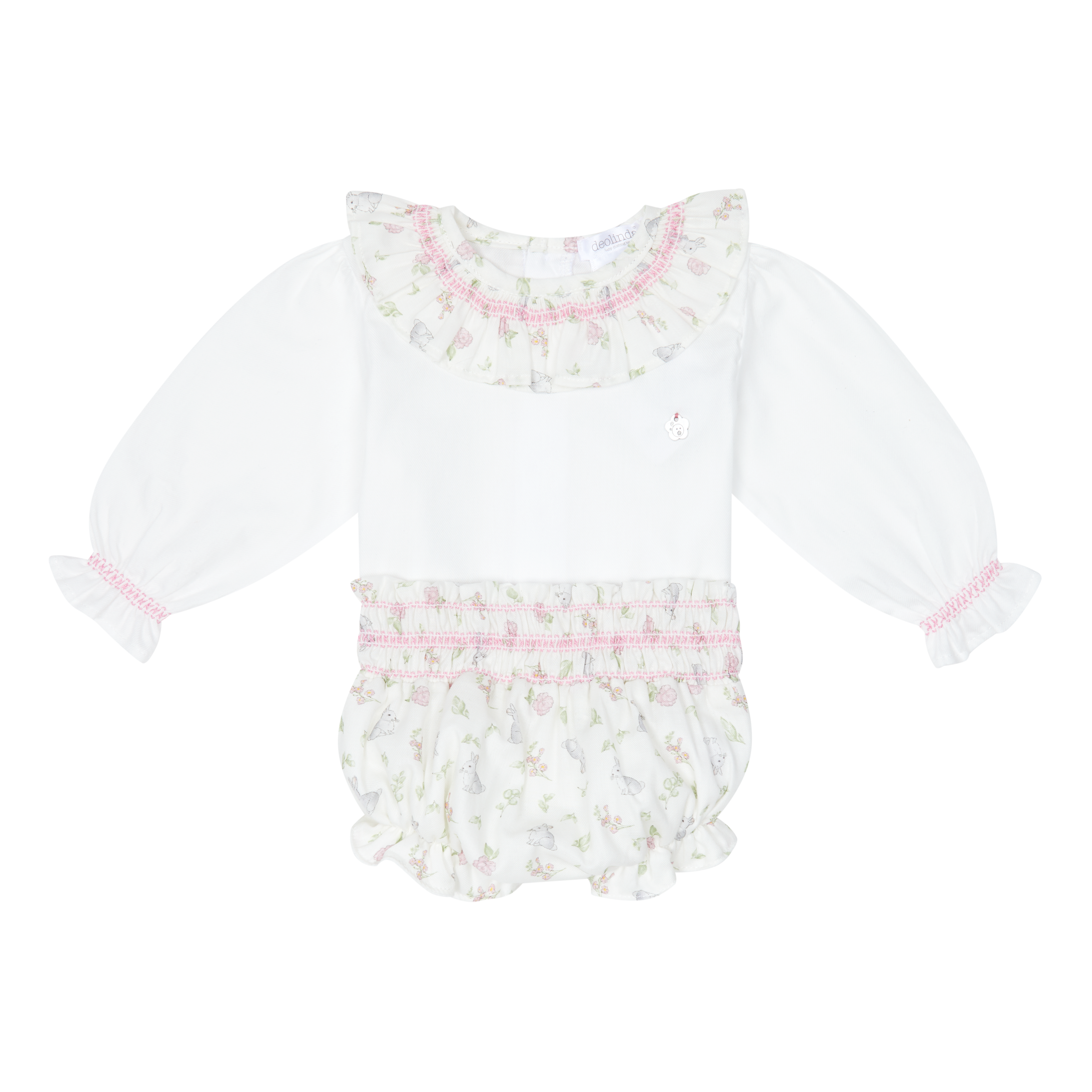 Bunnie Rabbit Print Jam Pants Set