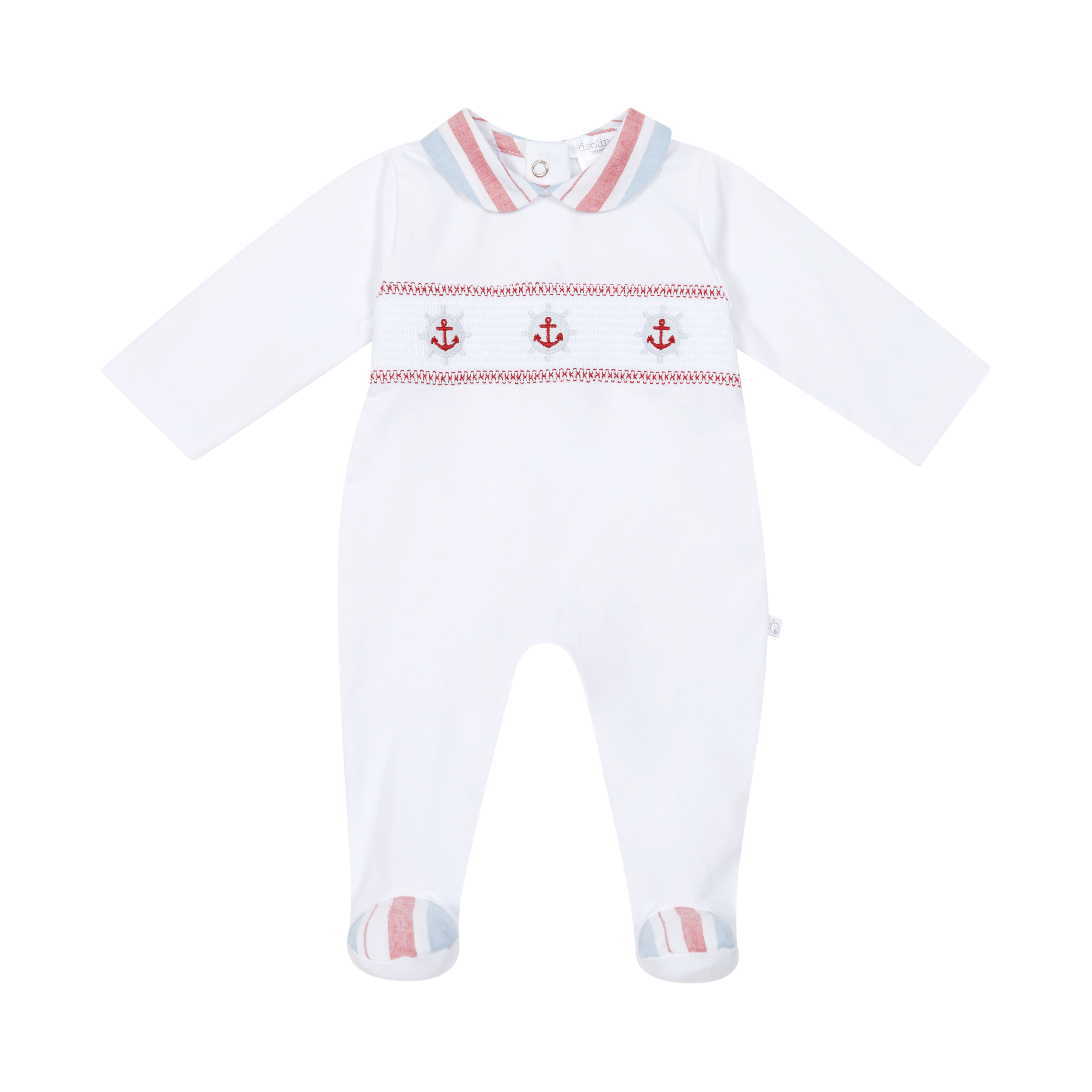 Copacabana Boys White Babygrow