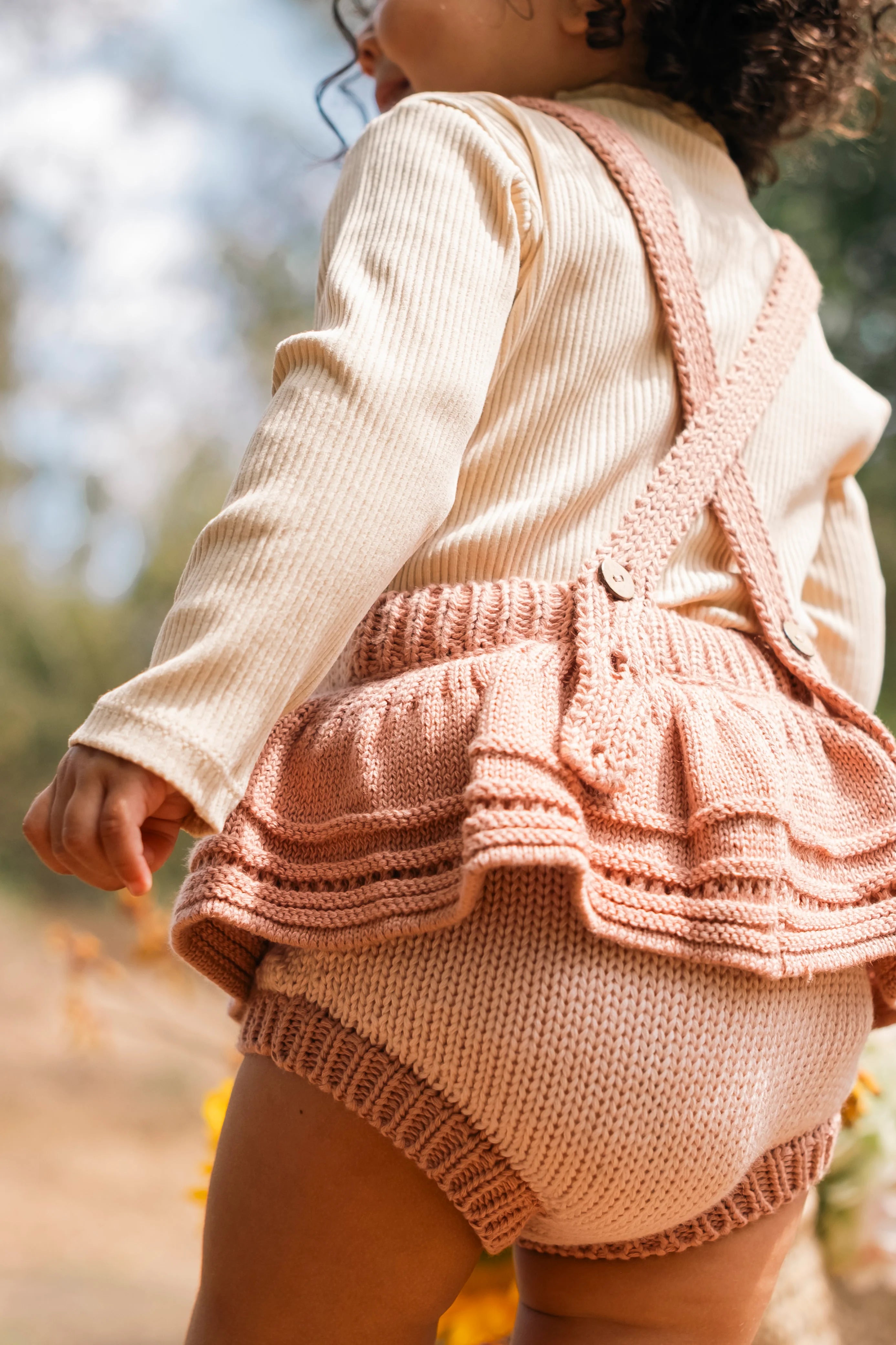 Rose Romper - Misty Rose
