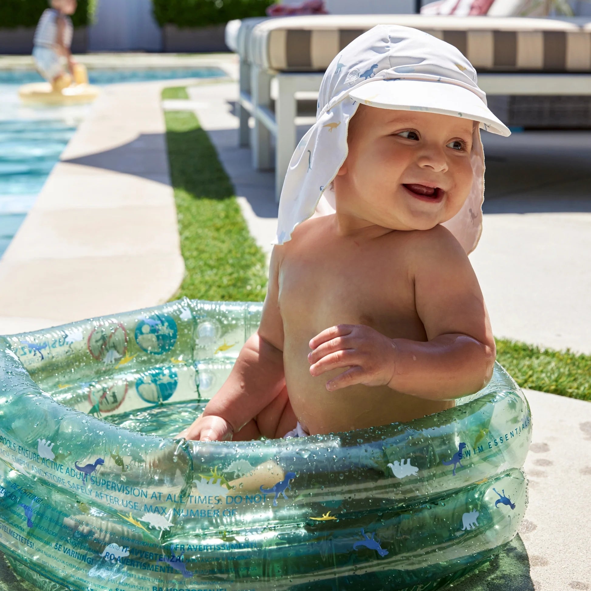 Dino | Multicolored (children's) Sun cap