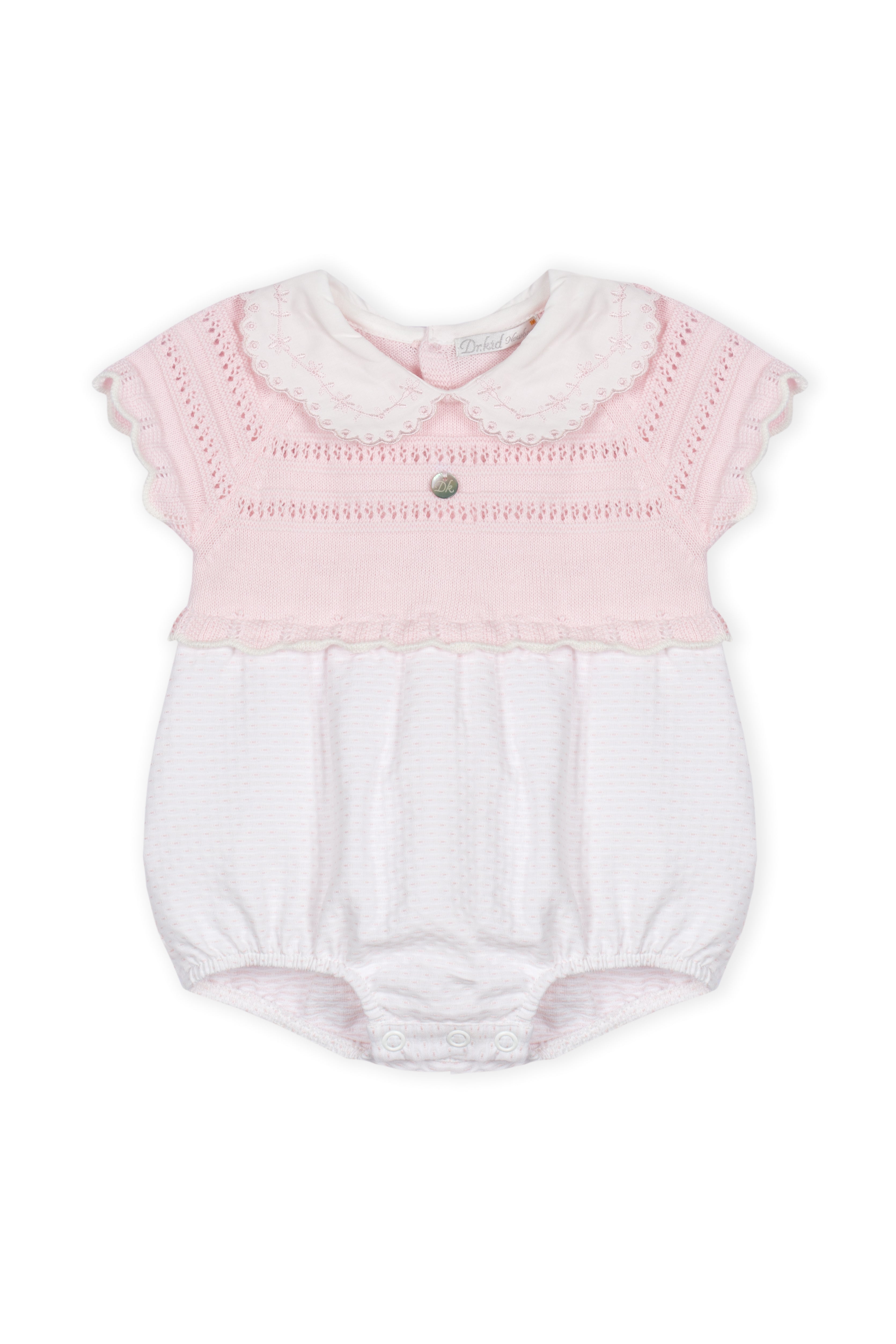 Baby Romper Rosa Bebé