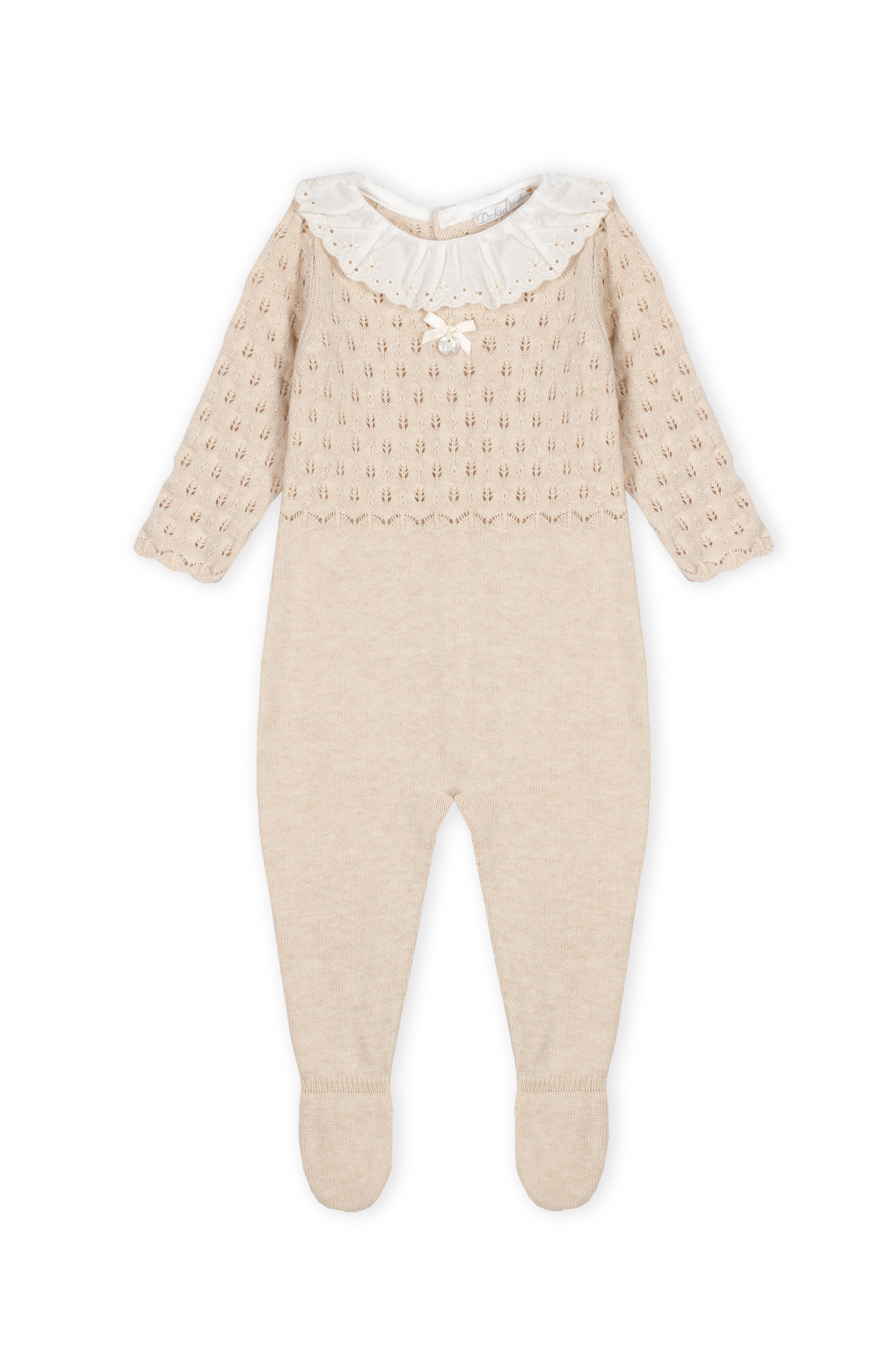 Newborn Babygrow Bege Mescla