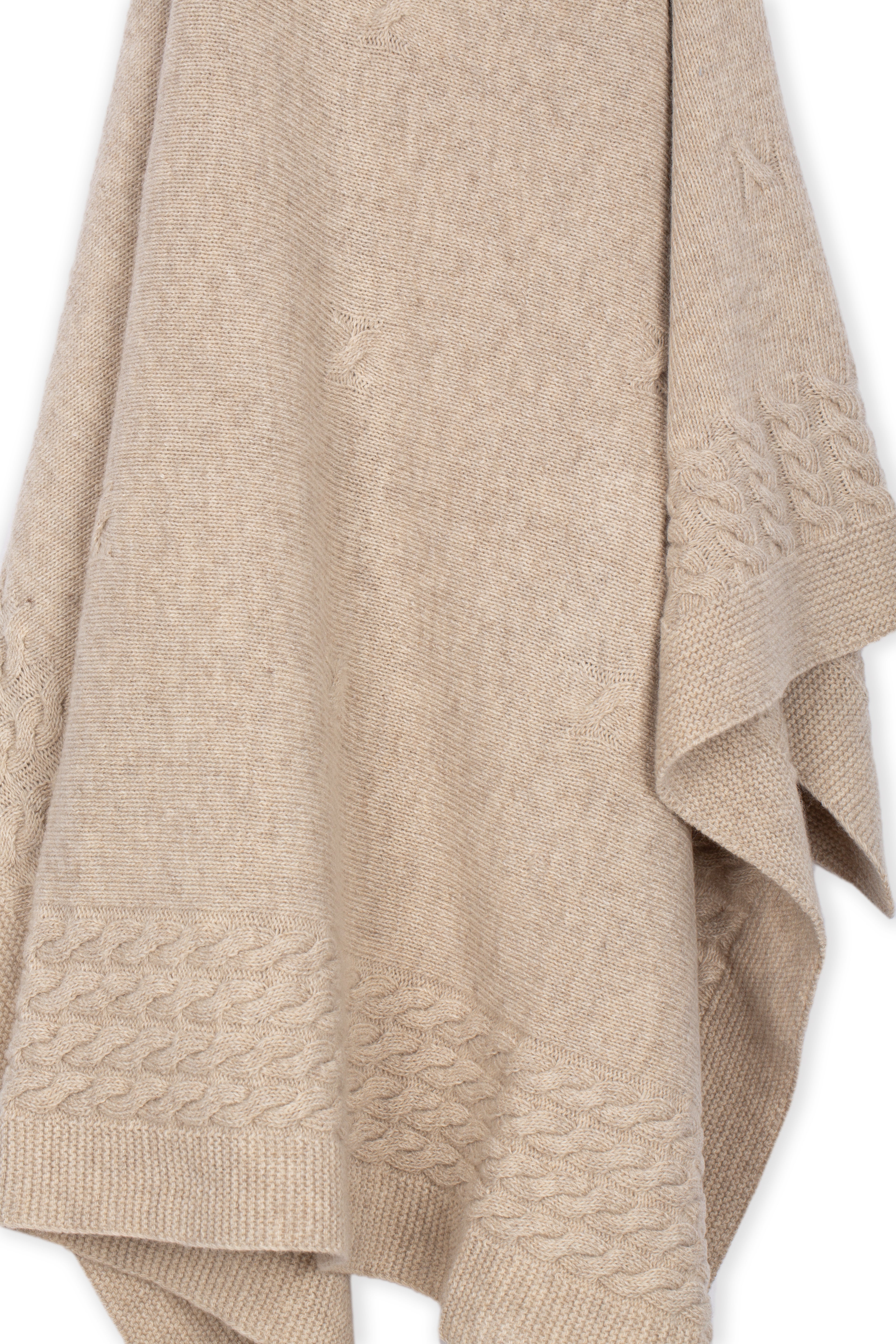 Blanket Bege Mouliné