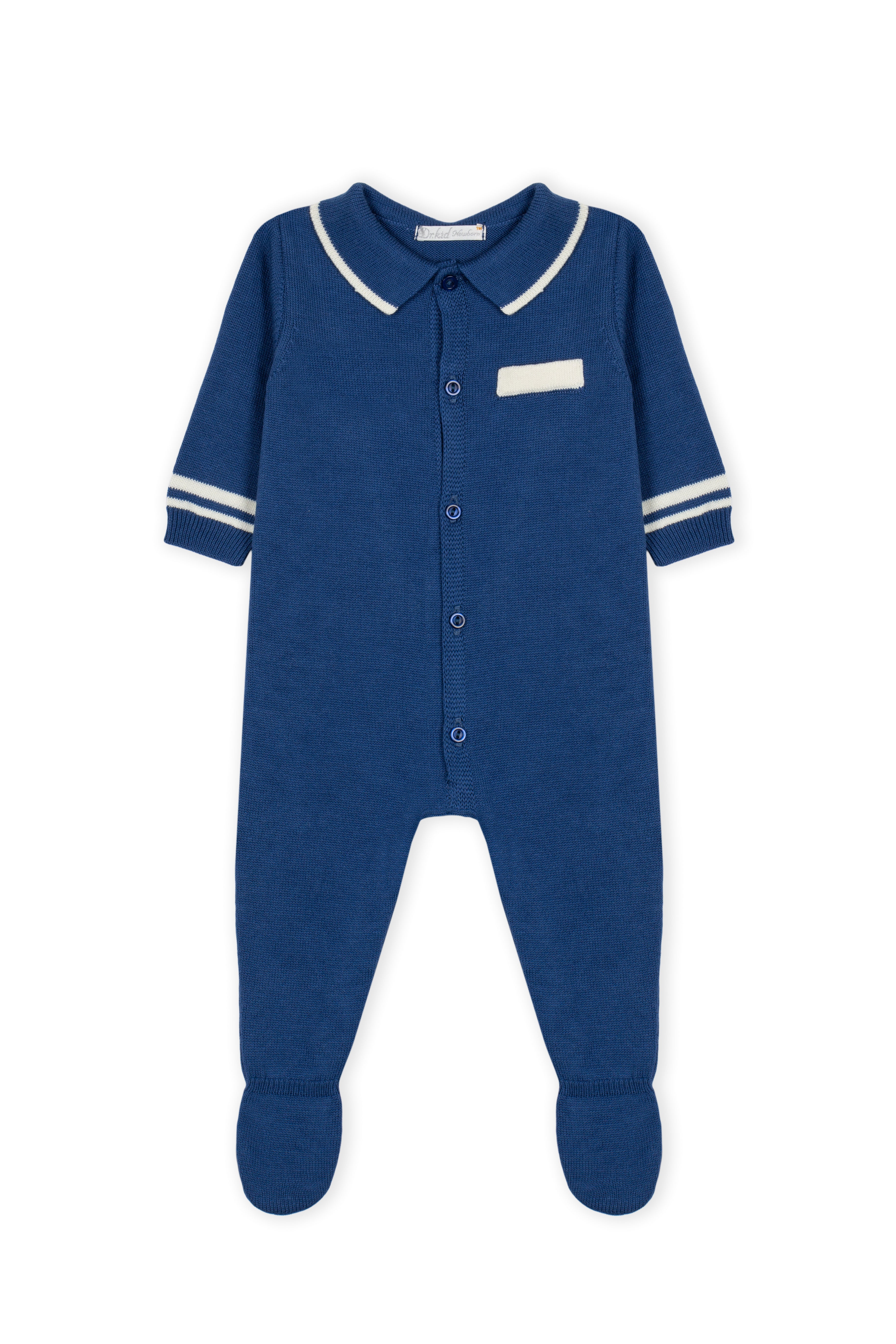 Newborn Babygrow Indigo