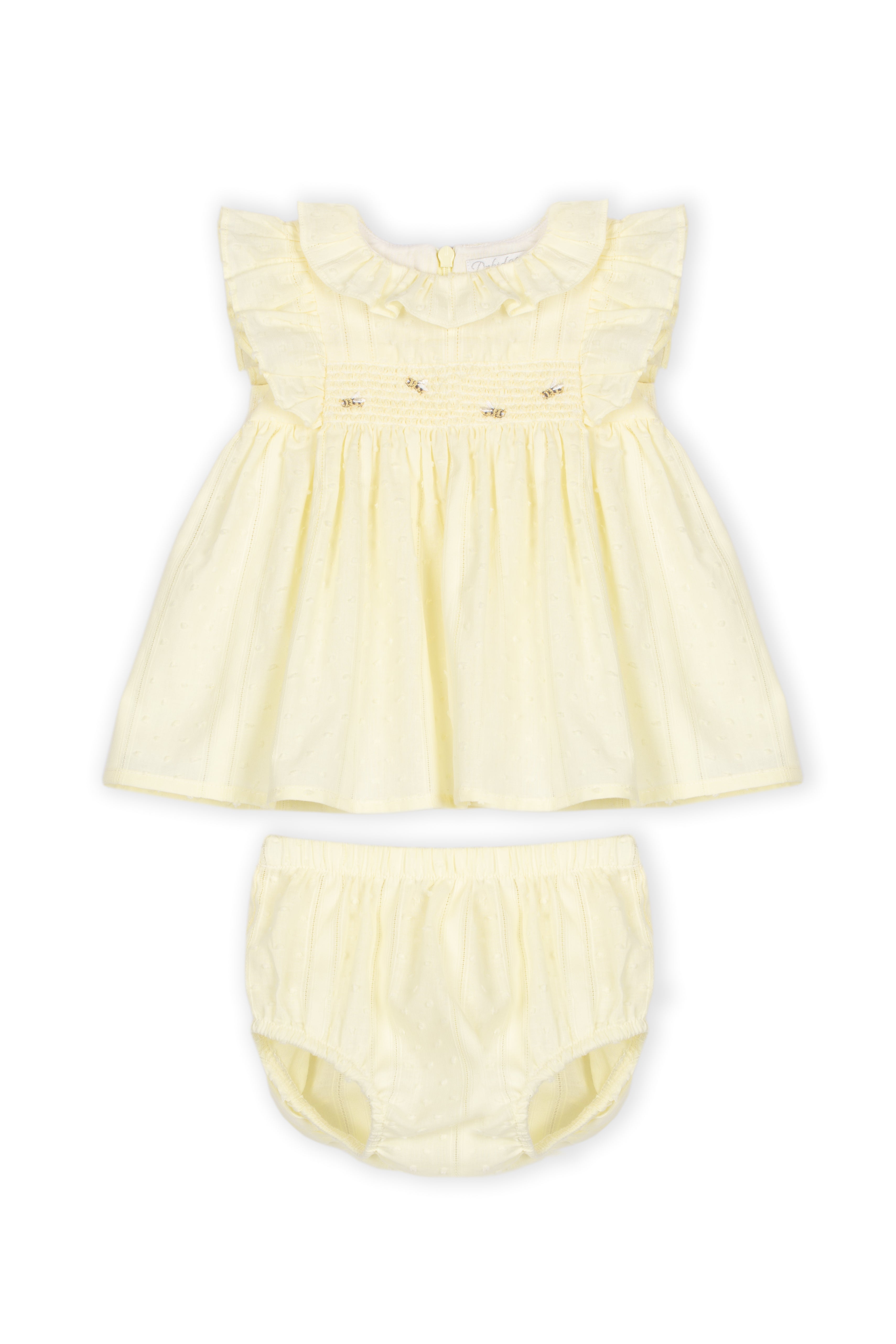 Baby dress with panties Amarelo